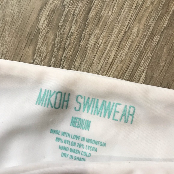 Mikoh woven bikini set white - Picture 6 of 10